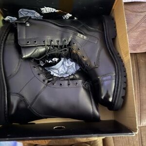 Rocky Black Men's Combat Boots size 9.5 2E